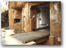 Pont levis et canon de 25