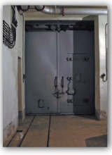 Porte blindee principale