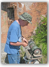 brossage des elements metalliques