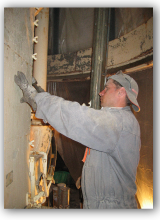 brossage des elements metalliques