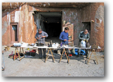 Gregory, JC & Christian au boulot