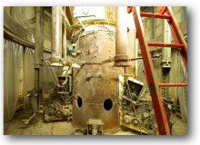 La tourelle sans peinture