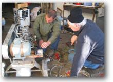 le transfo dans son local